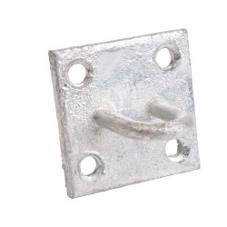 50 x 50mm Chain Staple on Plate