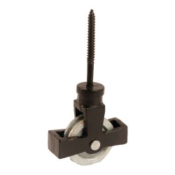 44mm Single Screw Cast Pulley with Cast BZP Wheel