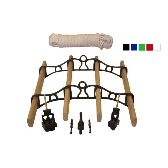 2.4m Traditional Clothes Airer Set