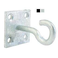 50mm x 50mm Chain Hook on Plate